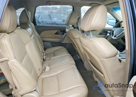 2012 Acura Mdx Technology из США, поврежденный, VIN 2HNYD2H44CH534946